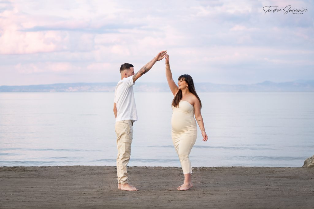 photographe couple grossesse